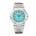 Nautilus Blue Silver